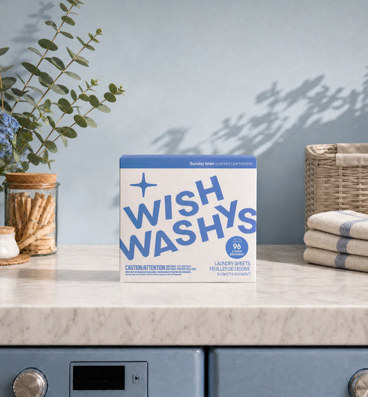 Sunday linen scented laundry sheets