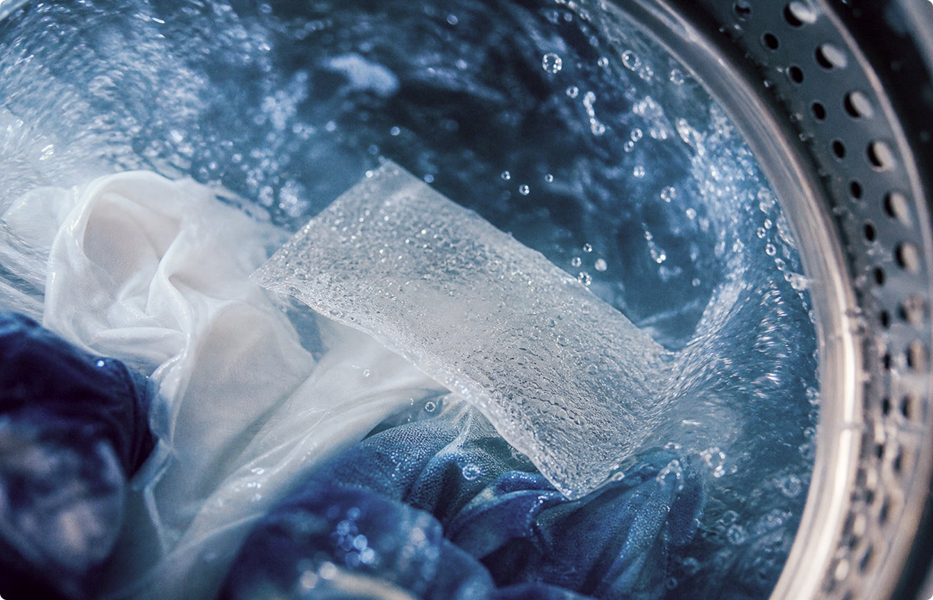 Pure unscented laundry sheets